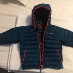 Patagonia Baby Reversible Down Sweater Hoody